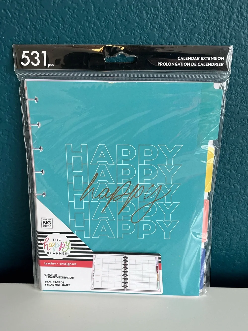 The Happy Planner Disney Mickey Minnie Mouse 6 Month Undated Extension